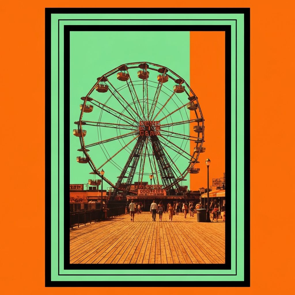 Coney Island Summer poster